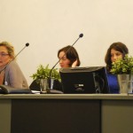 da sinistra Paola Bolaffio, Ilaria Romano, Francesca Zanobbi